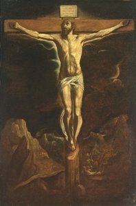 Cristo en la cruz, 1600